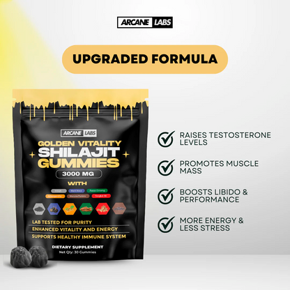 Arcane Shilajit & Sea Moss Gummies Bundle