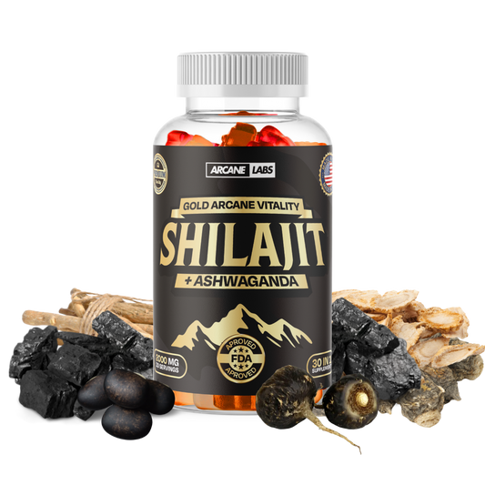 Arcane Shilajit w/ Ashwagandha Gummies